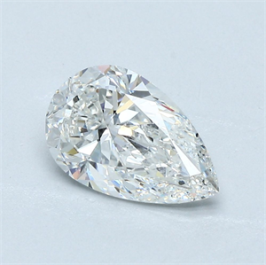Picture of Natural Diamond 1.70 Carats, Pear with  Cut, G Color, SI1 Clarity and Certified by GIA