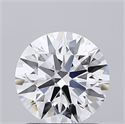 Lab Grown Diamond 1.52 Carats, Round with Ideal Cut, D Color, VS1 Clarity and Certified by IGI