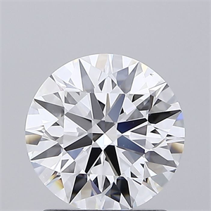 Picture of Lab Grown Diamond 1.52 Carats, Round with Ideal Cut, D Color, VS1 Clarity and Certified by IGI