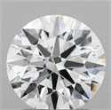 Del inventario de diamantes de laboratorio, 1.50 quilates, Redondo , Color D, claridad VVS2 y certificado IGI