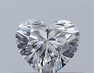 Picture of Natural Diamond 0.31 Carats, Heart with  Cut, D Color, VS1 Clarity and Certified by GIA