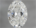 Diamante Natural 0.55 quilates, Ovalado , Color H, claridad VS2 y certificado GIA