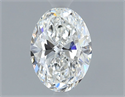 Diamante Natural 0.70 quilates, Ovalado , Color F, claridad VS2 y certificado GIA