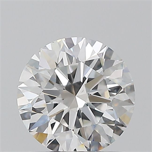Picture of Natural Diamond 0.83 Carats, Round with Excellent Cut, E Color, VS2 Clarity and Certified by GIA