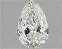 Diamante Natural 0.70 quilates, De pera , Color I, claridad VS1 y certificado GIA