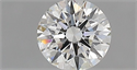 Diamante Natural 0.51 quilates, Redondo , Color F, claridad VS1 y certificado IGI