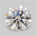 Lab Grown Diamond 1.06 Carats, Round with Ideal Cut, D Color, VVS2 Clarity and Certified by IGI