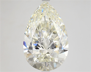 Picture of Natural Diamond 7.13 Carats, Pear with  Cut, I Color, VS2 Clarity and Certified by GIA