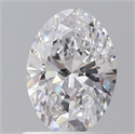 Diamante Natural 0.82 quilates, Ovalado , Color D, claridad VS1 y certificado GIA