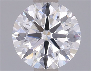 Picture of Lab Grown Diamond 1.01 Carats, Round with Ideal Cut, D Color, VVS2 Clarity and Certified by IGI