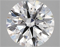 Del inventario de diamantes de laboratorio, 2.88 quilates, Redondo , Color D, claridad VVS2 y certificado IGI
