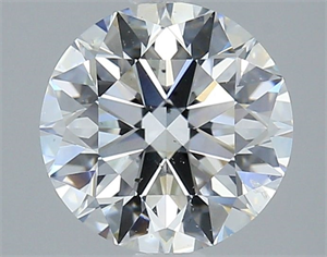 Picture of Natural Diamond 2.81 Carats, Round with Excellent Cut, E Color, SI1 Clarity and Certified by GIA