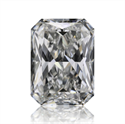 Natural Diamond 0.70 Carats, Radiant with  Cut, G Color, VS2 Clarity and Certified by GIA