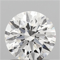 Del inventario de diamantes de laboratorio, 1.01 quilates, Redondo , Color D, claridad VVS1 y certificado IGI