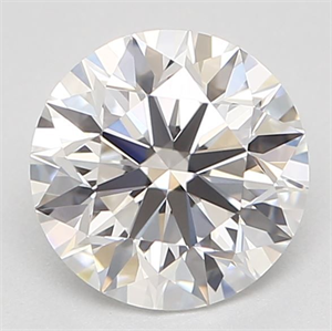 Picture of Natural Diamond 0.73 Carats, Round with Excellent Cut, E Color, VVS2 Clarity and Certified by GIA