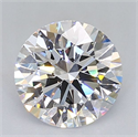 Del inventario de diamantes de laboratorio, 3.71 quilates, Redondo , Color D, claridad VS1 y certificado GIA