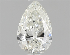 Foto Diamante Natural 0.40 quilates, De pera , Color J, claridad SI1 y certificado GIA de