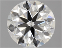 Diamante Natural 1.50 quilates, Redondo , Color H, claridad VS2 y certificado GIA