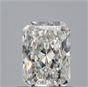 Natural Diamond 0.52 Carats, Radiant with  Cut, F Color, IF Clarity and Certified by GIA