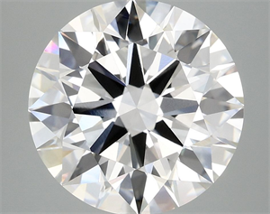 Picture of Lab Grown Diamond 5.09 Carats, Round with Ideal Cut, E Color, VVS2 Clarity and Certified by IGI