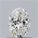Diamante Natural 0.64 quilates, Ovalado , Color G, claridad VS2 y certificado GIA