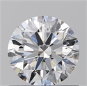 Natural Diamond 0.81 Carats, Round with Excellent Cut, D Color, VS2 Clarity and Certified by GIA