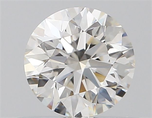 Picture of Natural Diamond 0.54 Carats, Round with Excellent Cut, G Color, VS1 Clarity and Certified by GIA