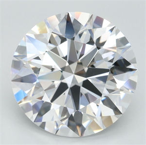 Picture of Lab Grown Diamond 4.82 Carats, Round with Ideal Cut, D Color, FL Clarity and Certified by IGI