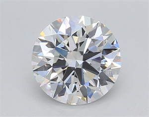 Picture of Lab Grown Diamond 2.10 Carats, Round with Excellent Cut, E Color, SI1 Clarity and Certified by GIA