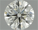 Diamante Natural 0.40 quilates, Redondo , Color I, claridad IF y certificado IGI