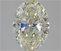 Natural Diamond 2.01 Carats, Oval with  Cut, L Color, VVS2 Clarity and Certified by GIA