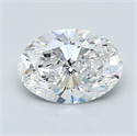 Natural Diamond 1.20 Carats, Oval with  Cut, E Color, VS1 Clarity and Certified by GIA