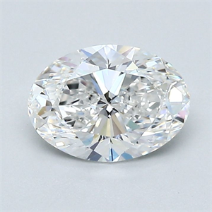 Picture of Natural Diamond 1.20 Carats, Oval with  Cut, E Color, VS1 Clarity and Certified by GIA