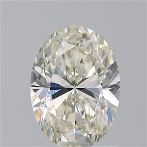 Picture of Natural Diamond 1.50 Carats, Oval with  Cut, J Color, VVS1 Clarity and Certified by GIA