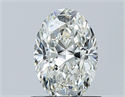 Diamante Natural 0.80 quilates, Ovalado , Color H, claridad VS1 y certificado GIA