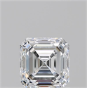 Diamante Natural 1.01 quilates, Asscher , Color E, claridad VS1 y certificado GIA