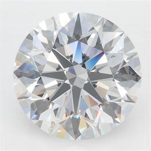 Picture of Lab Grown Diamond 3.62 Carats, Round with Excellent Cut, D Color, VVS1 Clarity and Certified by GIA
