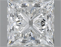 Diamante Natural 1.80 quilates, Princesa , Color F, claridad VVS1 y certificado GIA