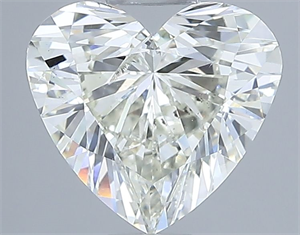 Picture of Natural Diamond 2.01 Carats, Heart with  Cut, I Color, SI2 Clarity and Certified by IGI