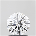 Del inventario de diamantes de laboratorio, 1.03 quilates, Redondo , Color E, claridad VVS2 y certificado IGI