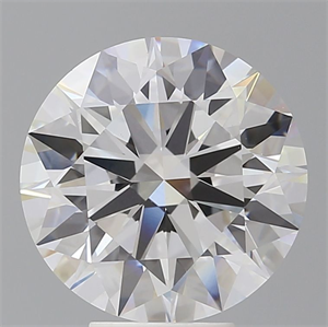 Picture of Lab Grown Diamond 6.07 Carats, Round with Ideal Cut, E Color, VVS2 Clarity and Certified by IGI