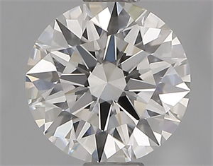 Foto Diamante Natural 0.53 quilates, Redondo , Color G, claridad VVS1 y certificado IGI de