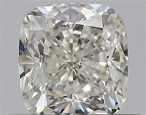 Picture of Natural Diamond 0.70 Carats, Cushion with  Cut, J Color, VS1 Clarity and Certified by GIA