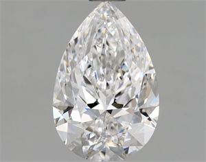 Picture of Natural Diamond 1.00 Carats, Pear with  Cut, D Color, SI1 Clarity and Certified by GIA