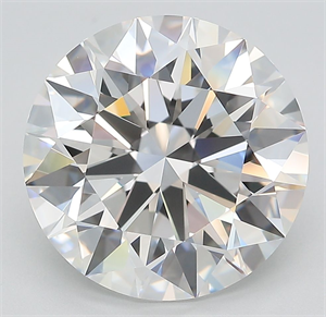 Picture of Lab Grown Diamond 6.58 Carats, Round with Ideal Cut, E Color, IF Clarity and Certified by IGI