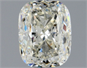 Natural Diamond 1.02 Carats, Cushion with  Cut, J Color, VS2 Clarity and Certified by GIA