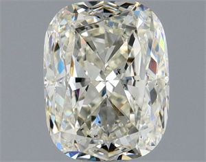 Picture of Natural Diamond 1.02 Carats, Cushion with  Cut, J Color, VS2 Clarity and Certified by GIA
