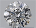 Diamante Natural 0.40 quilates, Redondo , Color D, claridad VS2 y certificado GIA