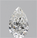 Diamante Natural 0.50 quilates, De pera , Color H, claridad VS1 y certificado GIA