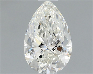 Picture of Natural Diamond 0.50 Carats, Pear with  Cut, G Color, VVS2 Clarity and Certified by GIA